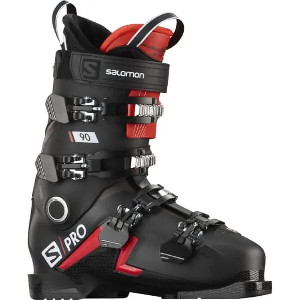 salomon s pro 90 black red belluga 2021