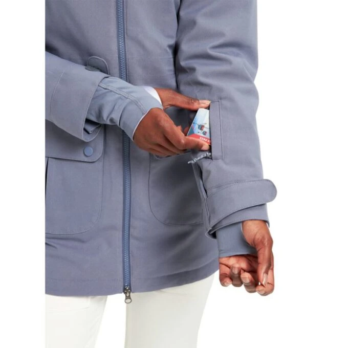 burton womens prowess jacket folkstone gray 2022 4