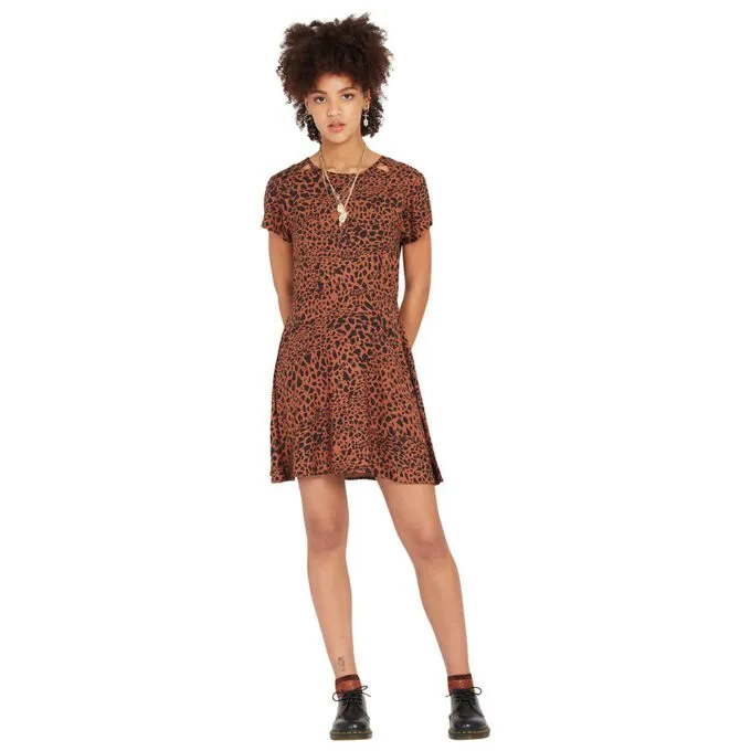 volcom dino tea dress