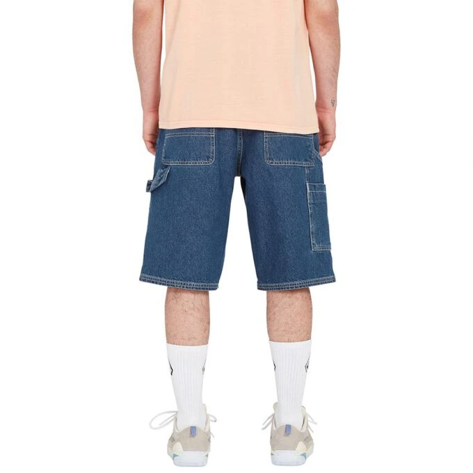 volcom labored utility denim shorts 1