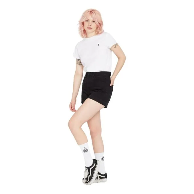 volcom weellow denim shorts p11183 83888 image 1