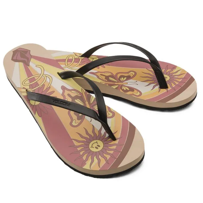 volcom color me spring sandals